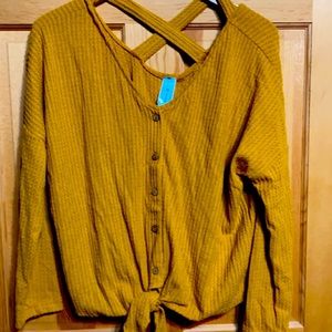 NWT’s Mustard Sweater